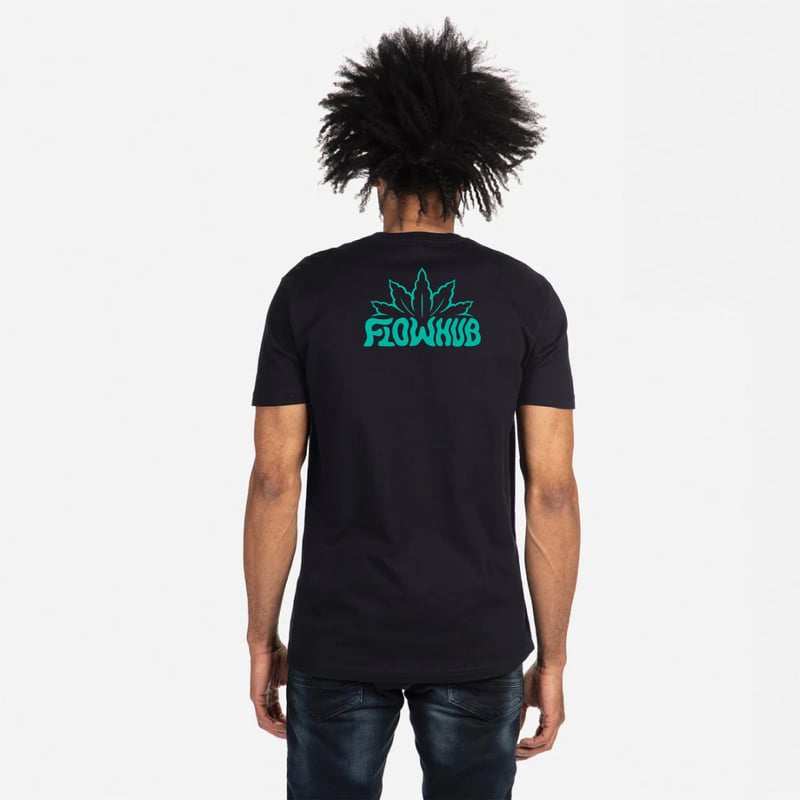 Flowhub The Great American Dispensary Tour T-Shirt (Black) - image2