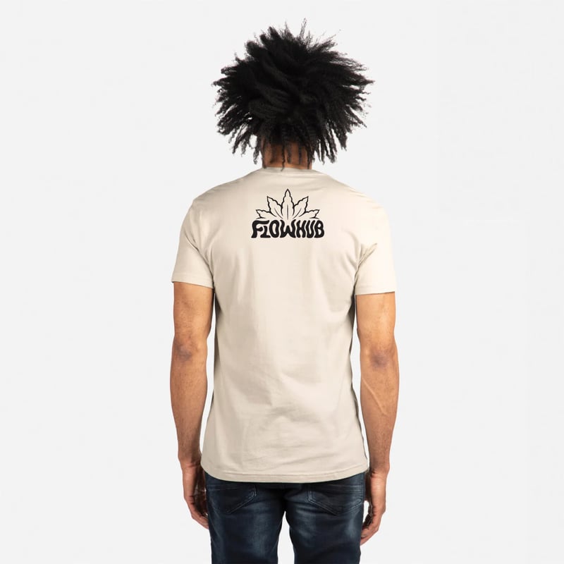 Flowhub The Great American Dispensary T-Shirt (Sand) - image2
