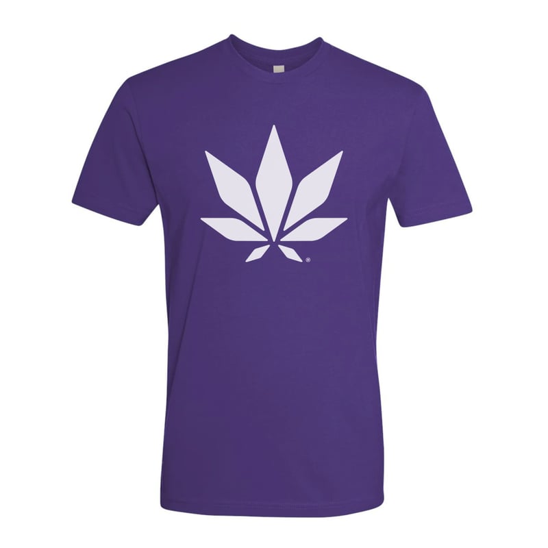 Flowhub Purple Leaf T-Shirt - image1