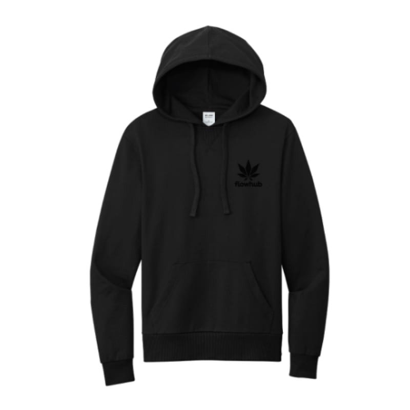 Flowhub Black Hoodie