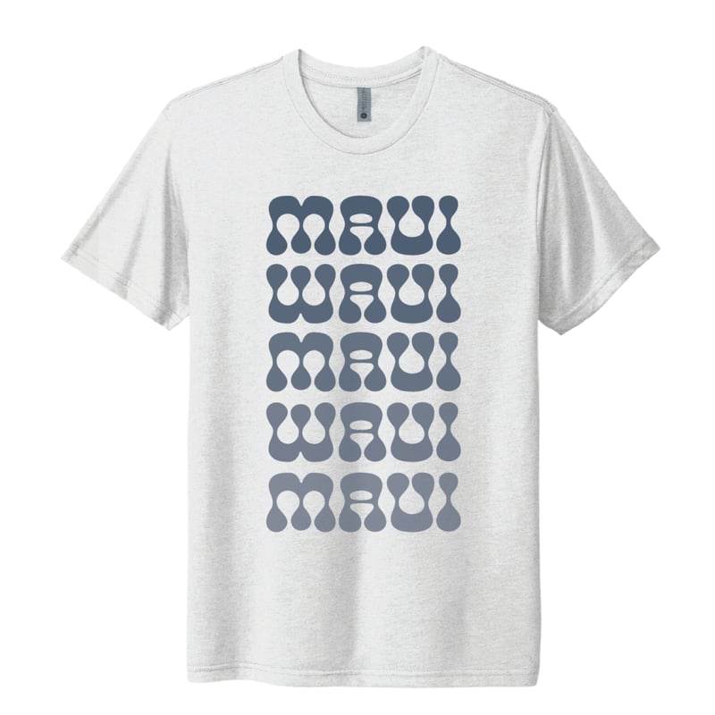 Flowhub Maui Waui Heather White Shirt