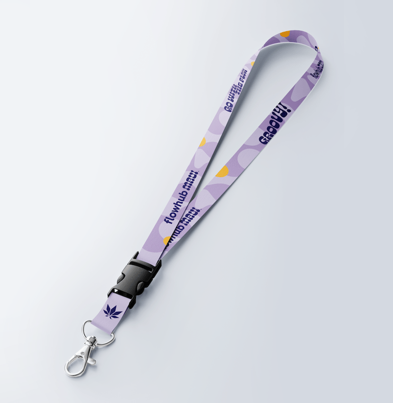 Flowhub Maui Purple Lanyard - image1